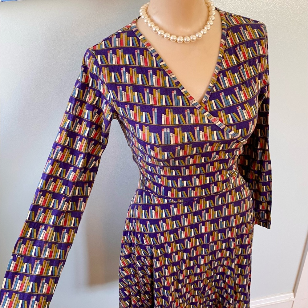 Effie’s Heart Book Print Dress M